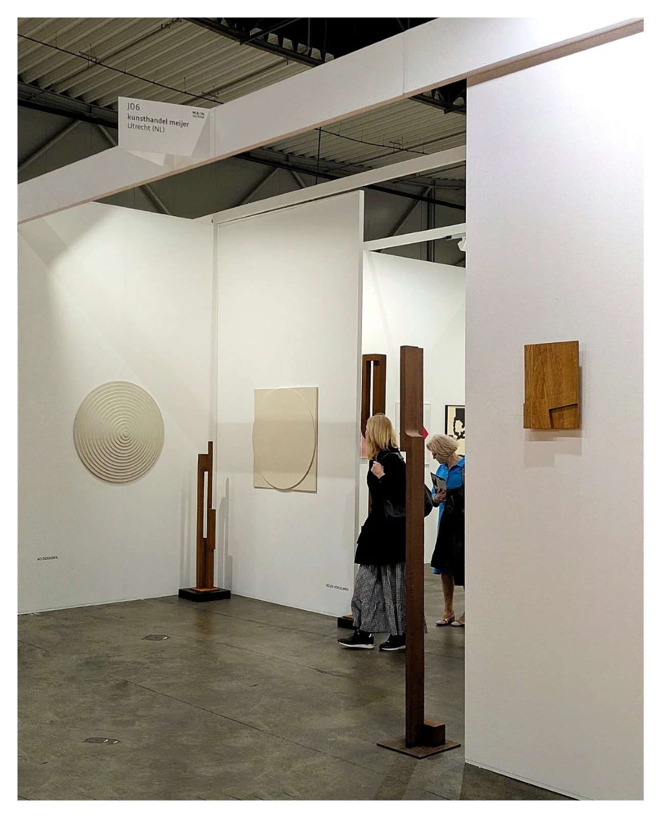 My work at Art Rotterdam 2026, 2026 · Reliëfs · Eric Lugtigheid (3/4)