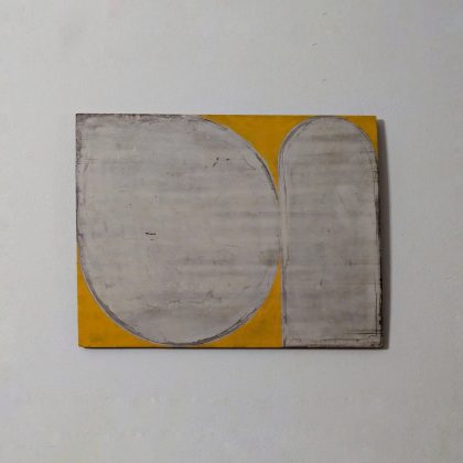Oil on antique wooden panel (Oak), 2024 · Schilderijen · Eric Lugtigheid