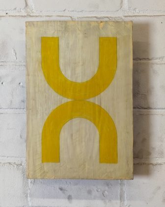Oil on antique wooden panel (Oak), 2024 · Schilderijen · Eric Lugtigheid