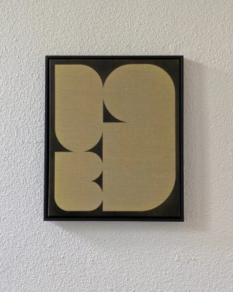 Jaune doux sur lin, 2025 · Schilderijen · Eric Lugtigheid