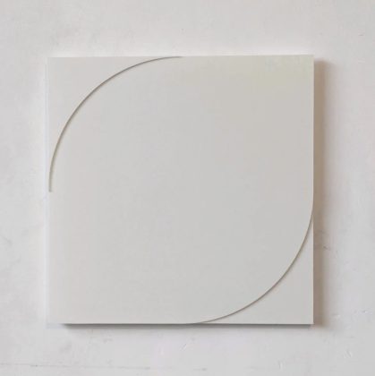 Evolving Square | Glass Fiber | 30 x 30 x 1 cm, 2025 · 3D-prints · Eric Lugtigheid