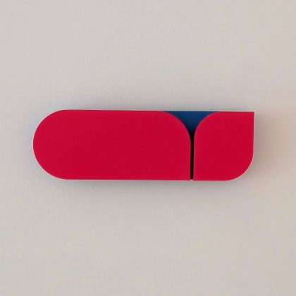 Recessed Blue, 2026 · 3D-prints · Eric Lugtigheid