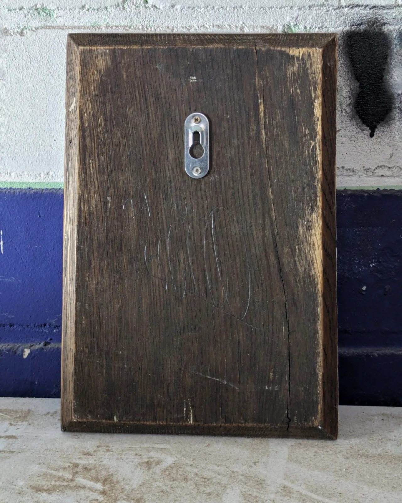 Oil on antique wooden panel (Oak), 2024 · Paintings · Eric Lugtigheid (3/3)