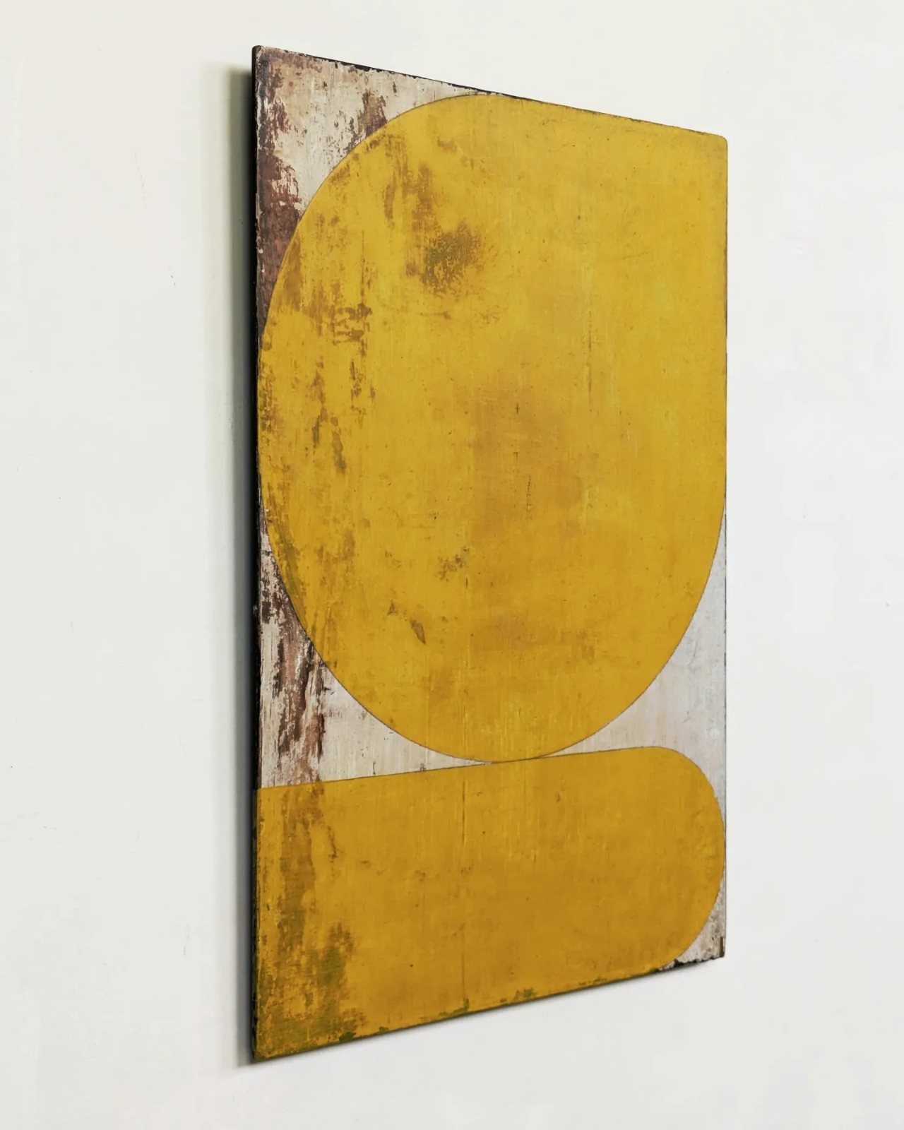 Oil on antique wooden panel (Oak), 2024 · Schilderijen · Eric Lugtigheid (3/4)