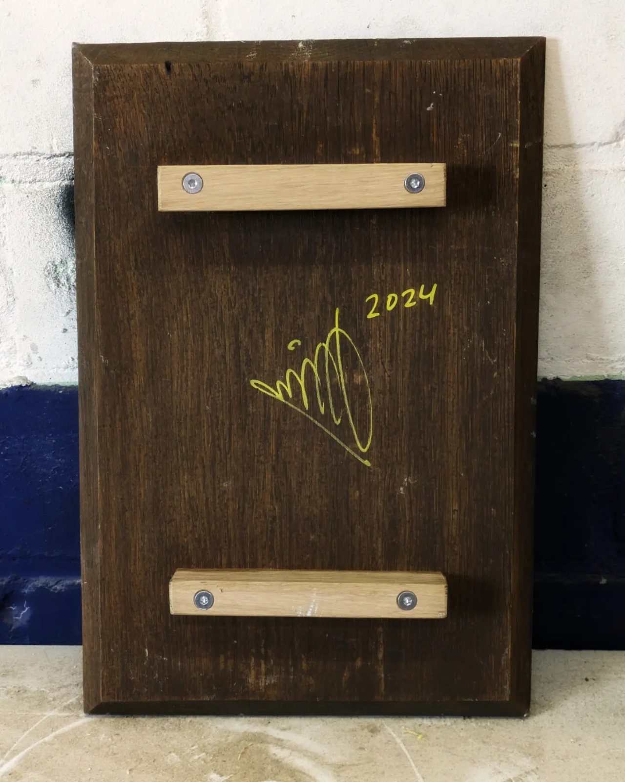 Oil on antique wooden panel (Oak), 2024 · Schilderijen · Eric Lugtigheid (4/4)