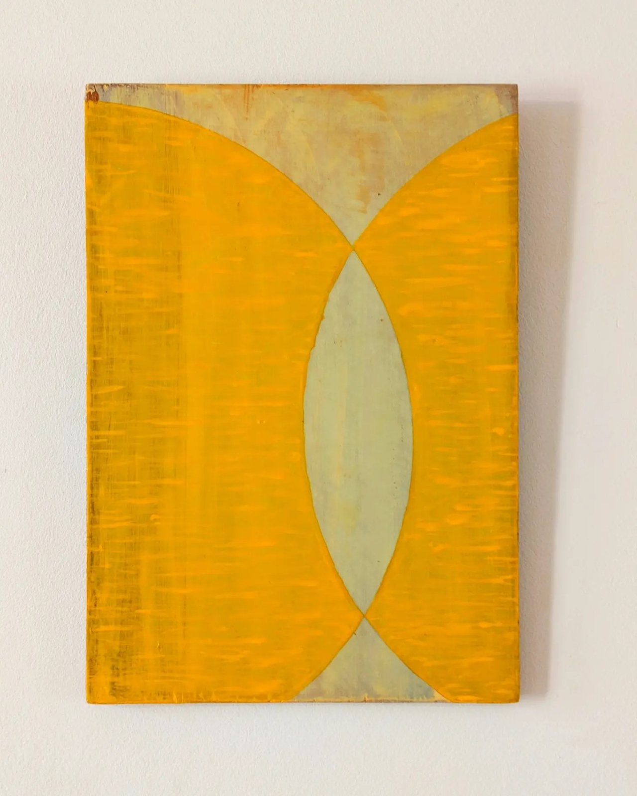Multiple layers oil glaze on antique wooden panel (oak), 2024 · Paintings · Eric Lugtigheid (1/3)