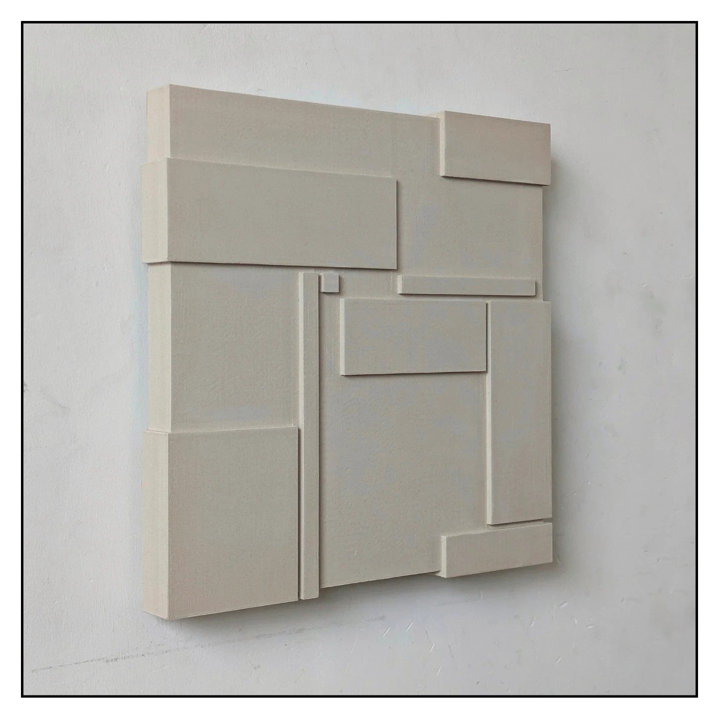 Construction in Beige, 2025 · 3D-prints · Eric Lugtigheid (2/2)