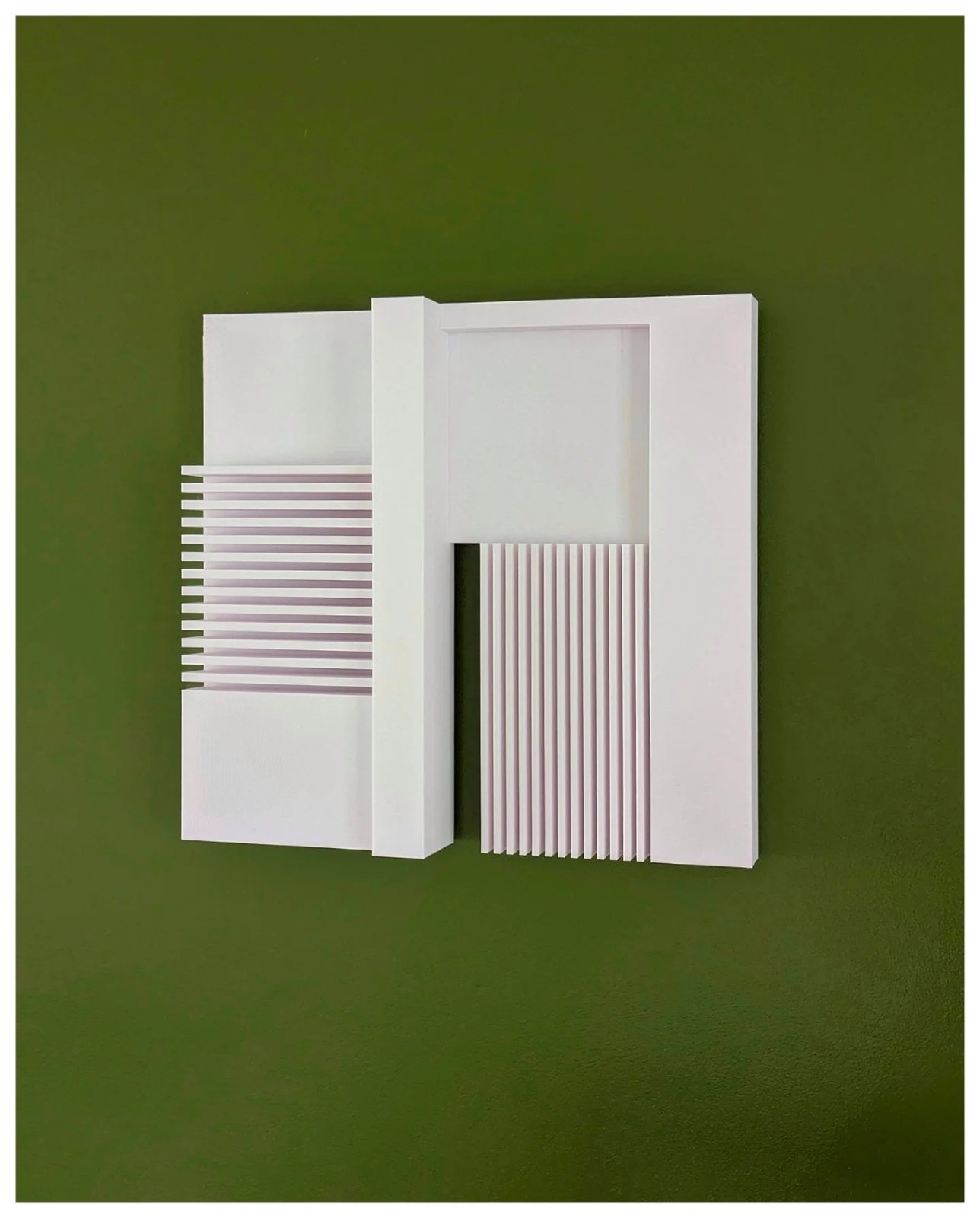 Divisions in White, 2026 · 3D-Drucke · Eric Lugtigheid